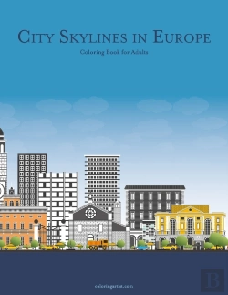 Bertrand.pt - City Skylines In Europe Coloring Book For Adults