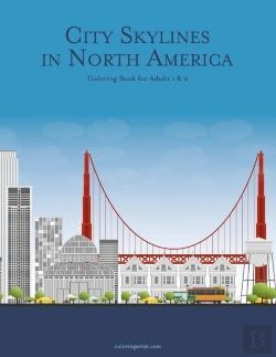 Bertrand.pt - City Skylines In North America Coloring Book For Adults 1 & 2