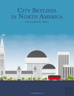 Bertrand.pt - City Skylines In North America Coloring Book For Adults 1