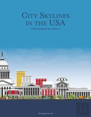 City Skylines In The Usa Coloring Book For Adults 2