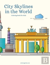 City Skylines In The World Coloring Book For Kids
