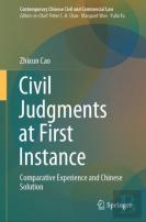 Civil Judgments At First Instance