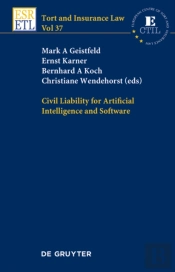 Civil Liability For Artificial Intelligence And Software