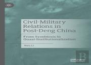 Civil-Military Relations In Post-Deng China