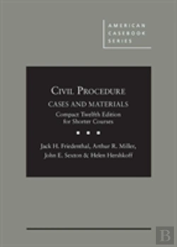 Bertrand.pt - Civil Procedure: Cases And Materials, Compact Edition For Shorter Courses
