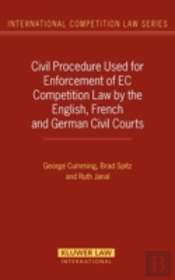 Civil Procedure Used For Enforcement Of Ec Competition Law By The English, French And German Civil Courts
