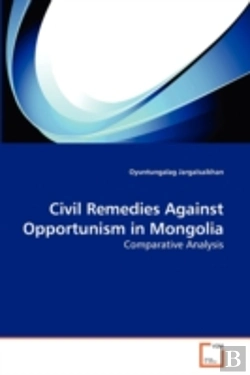 Bertrand.pt - Civil Remedies Against Opportunism In Mo