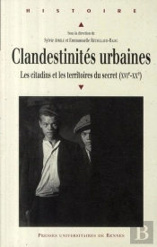 Clandestinités Urbaines ; Les Citadins Et Les Territoires Du Secret Xvi-Xx Siècle