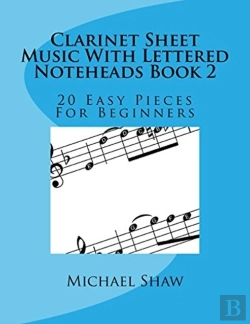 Bertrand.pt - Clarinet Sheet Music With Lettered Noteheads Book 2