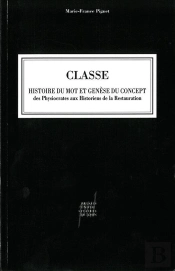 Classe Histoire Du Mot Et Genese Du Concept