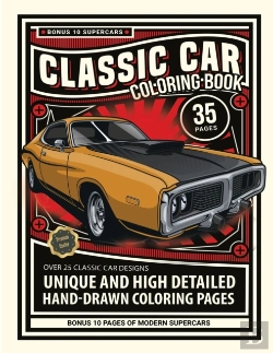 Bertrand.pt - Classic Car Coloring Book