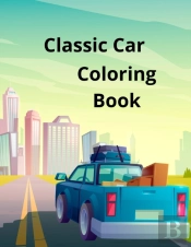 Classic Car Coloring Book