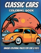Classic Cars Coloring Book