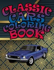 Classic Cars Coloring Book