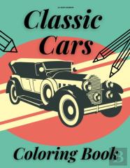 Classic Cars Coloring Book