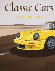 Classic Cars Coloring Book