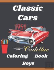Classic Cars Coloring Book