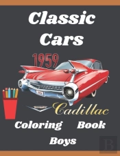 Classic Cars Coloring Book