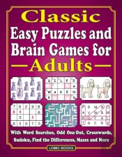 Classic Easy Puzzles And Brain Games For Adults