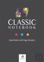 Classic Notebook Quad Ruled With Page Dividers