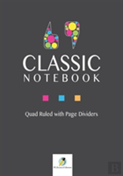 Bertrand.pt - Classic Notebook Quad Ruled With Page Dividers