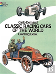 Classic Racing Cars Of The World Colouring Book