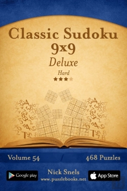 Bertrand.pt - Classic Sudoku 9x9 Deluxe - Hard - Volume 54 - 468 Logic Puzzles