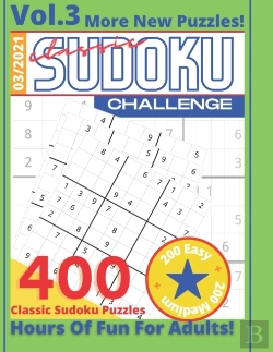 Bertrand.pt - Classic Sudoku Challenge Vol.3 | 400 Sudoku Puzzles | Hours Of Fun For Adults | 200 Easy + 200 Medium | More New Puzzles! | 3/2021