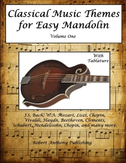 Bertrand.pt - Classical Music Themes For Easy Mandolin Volume One