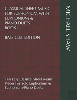 Bertrand.pt - Classical Sheet Music For Euphonium With Euphonium & Piano Duets Book 1 Bass Clef Edition