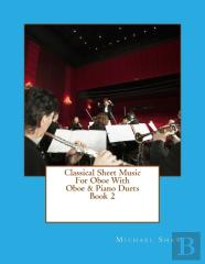 Classical Sheet Music For Oboe With Oboe & Piano Duets Book 2