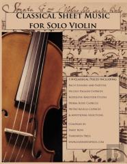 Classical Sheet Music For Solo Violin