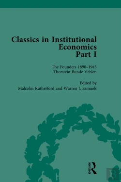 Bertrand.pt - Classics In Institutional Economics, Part I, Volume 1
