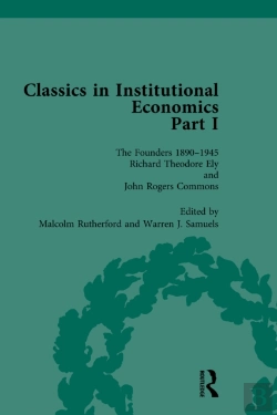 Bertrand.pt - Classics In Institutional Economics, Part I, Volume 3