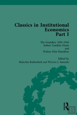 Bertrand.pt - Classics In Institutional Economics, Part I, Volume 4