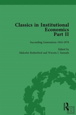 Bertrand.pt - Classics In Institutional Economics, Part Ii, Volume 10