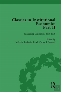 Bertrand.pt - Classics In Institutional Economics, Part Ii, Volume 6