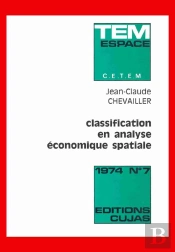 Classification En Analyse Économique Spatiale
