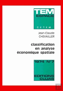 Bertrand.pt - Classification En Analyse Économique Spatiale