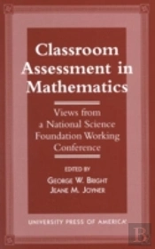 Classroom Assessment In Mathematics
