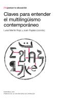 Claves Para Entender El Multilingüismo Contemporaneo