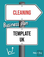 Cleaning Business Plan Template Uk