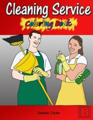 Cleaning Service Coloring Book