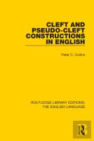 Cleft And Pseudo-Cleft Constructions In English