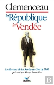 Clémenceau, La République, La Vendée
