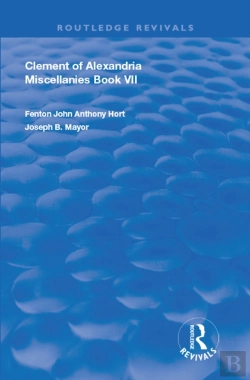 Bertrand.pt - Clement Of Alexandria Miscellanies Book 7