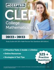 Clep College Mathematics 2022-2023