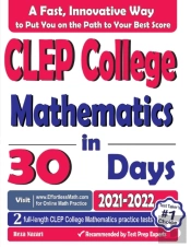 Clep College Mathematics In 30 Days: The