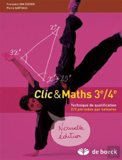 Bertrand.pt - Clic  Maths 3e/4e - Manuel -  Technique De Qualification - 2/3 Periodes/Semaine