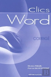 Clics Word ; Corrigé